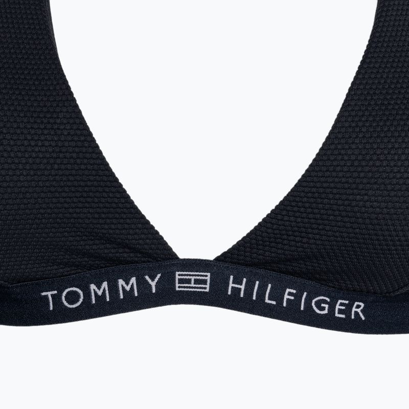 Góra od stroju kąpielowego Tommy Hilfiger Triangle Fixed Rp desert sky 3
