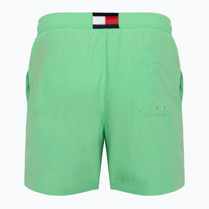 Szorty kąpielowe męskie Tommy Hilfiger Medium Drawstring lush jade 2