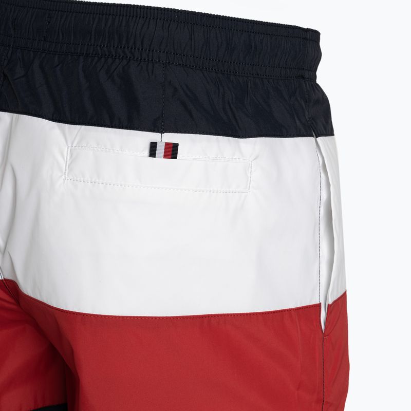 Szorty kąpielowe męske Tommy Hilfiger Medium Drawstring Bold Flag desert sky 3