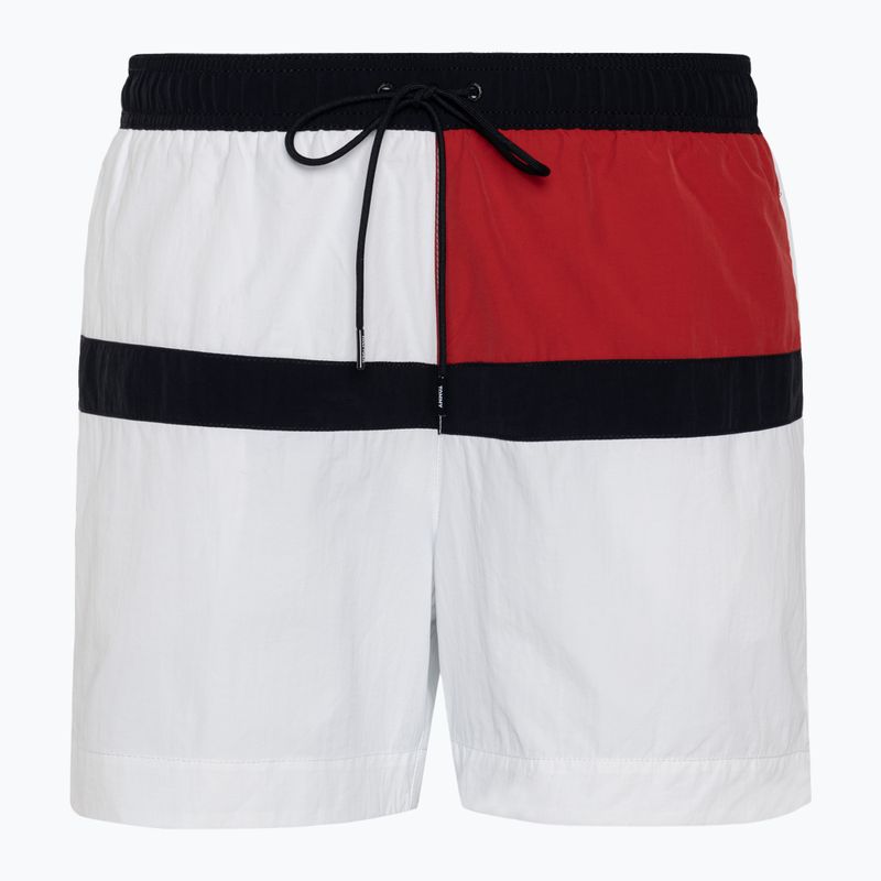 Szorty kąpielowe męskie Tommy Hilfiger Medium Drawstring optic white