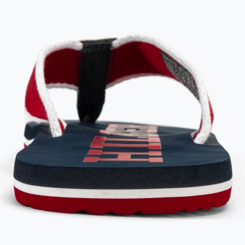 Japonki męskie Tommy Hilfiger Patch Beach Sandal primary red 6