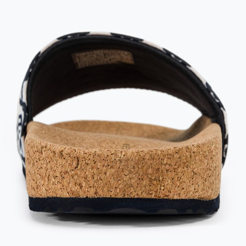 Klapki damskie Tommy Hilfiger Emblem Cork Slide space blue 6