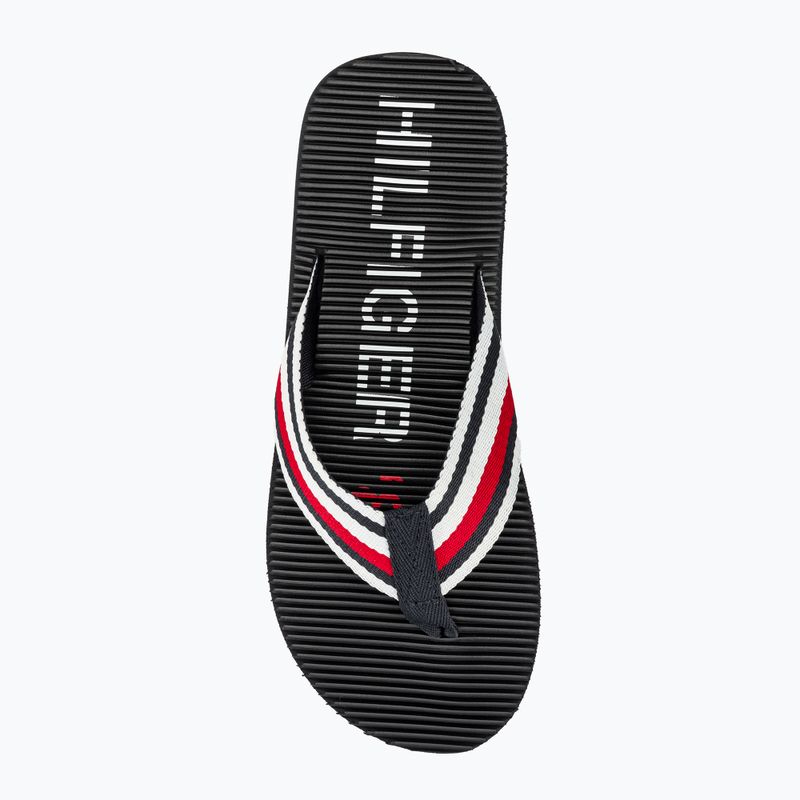 Japonki męskie Tommy Hilfiger Massage Footbed Oly Beach Sandal desert sky 6