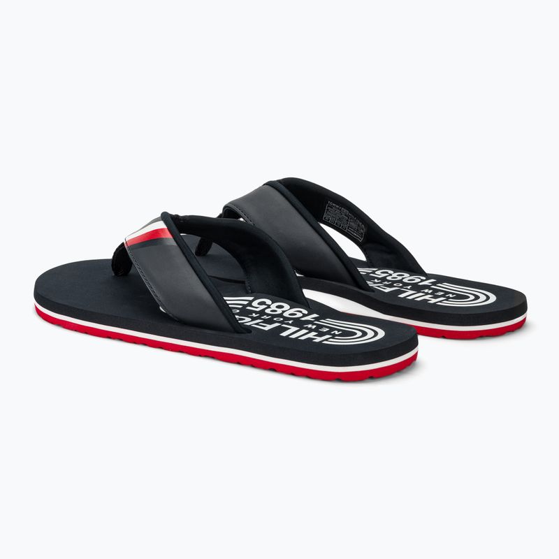 Japonki męskie Tommy Hilfiger Rwb Padded Beach Sandal DW5 desert sky 3