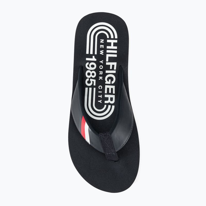 Japonki męskie Tommy Hilfiger Rwb Padded Beach Sandal DW5 desert sky 6
