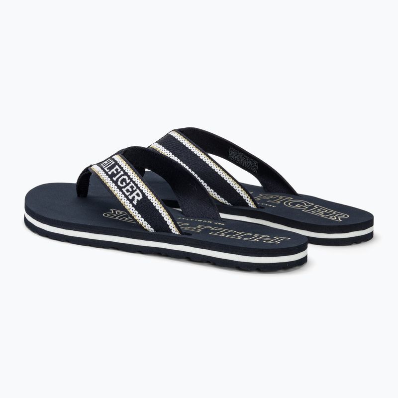 Japonki damskie Tommy Hilfiger Beach Sandal space blue 3