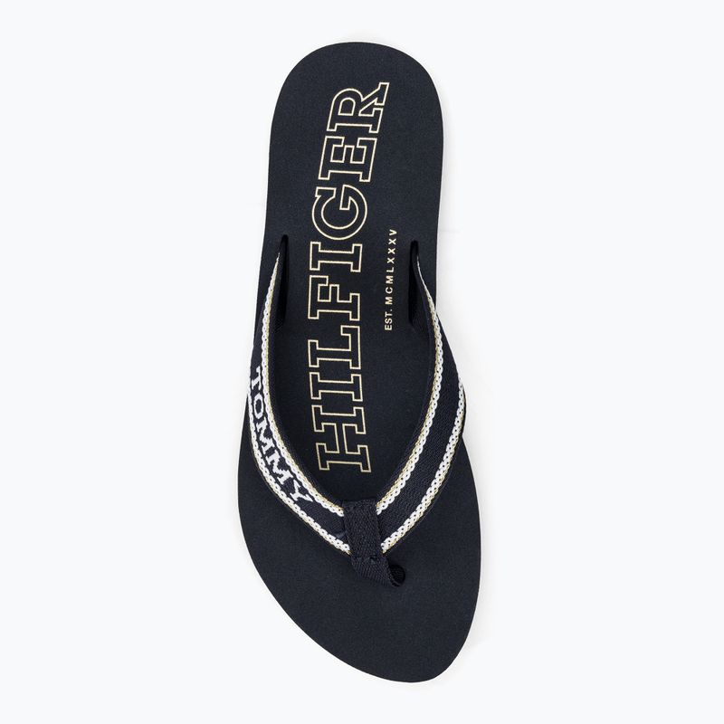 Japonki damskie Tommy Hilfiger Beach Sandal space blue 6