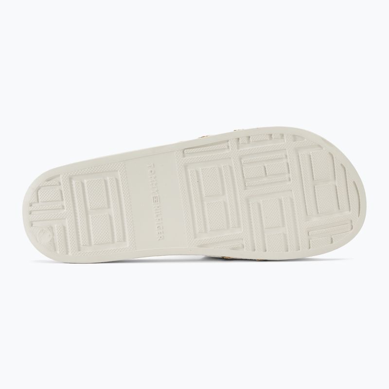 Klapki damskie Tommy Hilfiger Poolslide With Webbing ecru 5