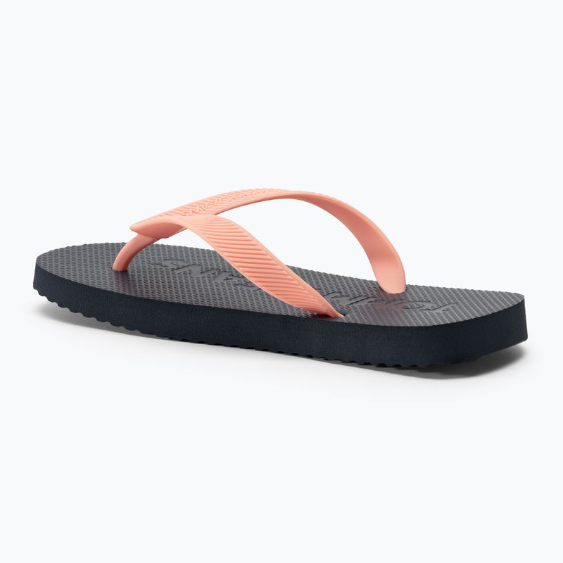 Japonki damskie Tommy Jeans Logo Flip Flop tickled pink 3