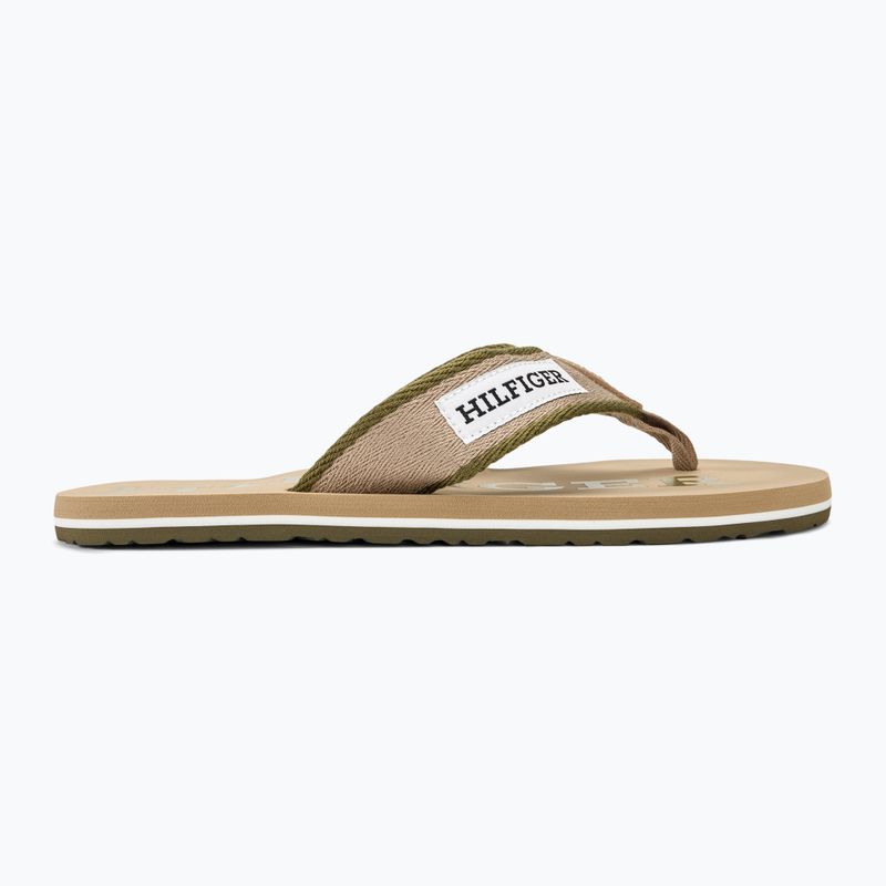 Japonki męskie Tommy Hilfiger Patch Beach Sandal beige 2
