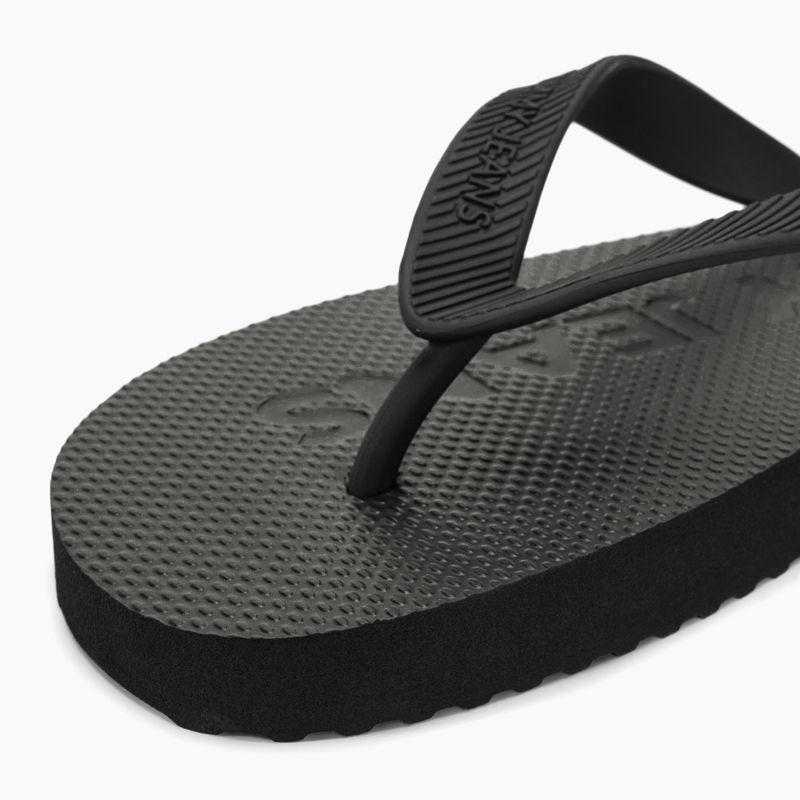 Japonki damskie Tommy Jeans Logo Flip Flop black 7