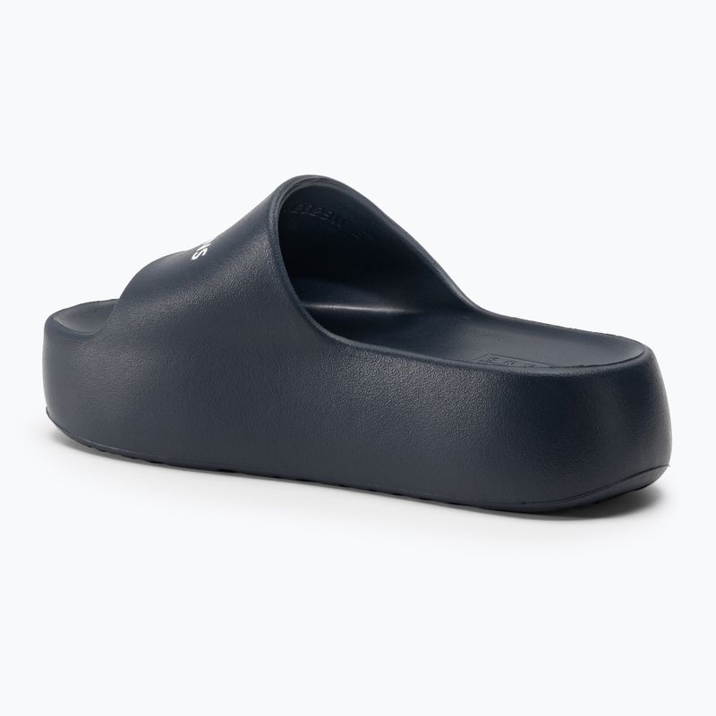 Klapki damskie Tommy Jeans Chunky Flatform Slide dark night navy 3
