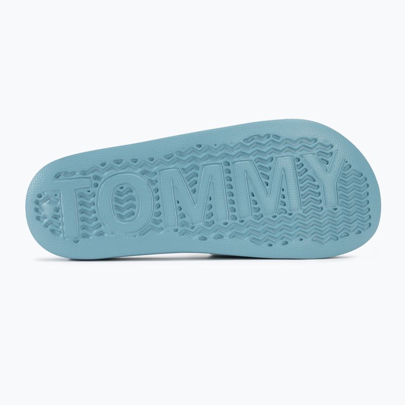 Klapki męskie Tommy Jeans Pool Slide Ess skyscrape blue 4