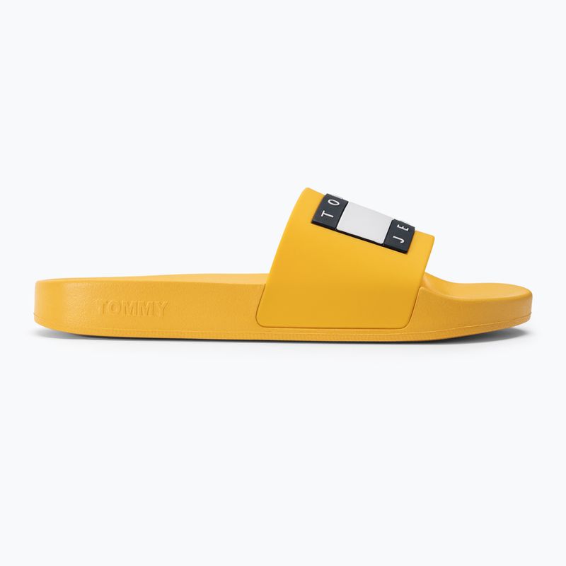 Klapki męskie Tommy Jeans Pool Slide Ess warm yellow 2