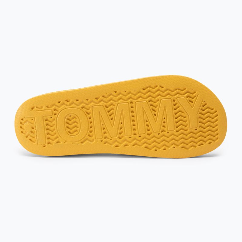 Klapki męskie Tommy Jeans Pool Slide Ess warm yellow 4