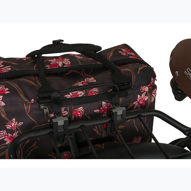 Torba rowerowa na bagażnik FastRider Nyla Shopper Single Bike Bag Trend Click'nGo 20 l flourish 11