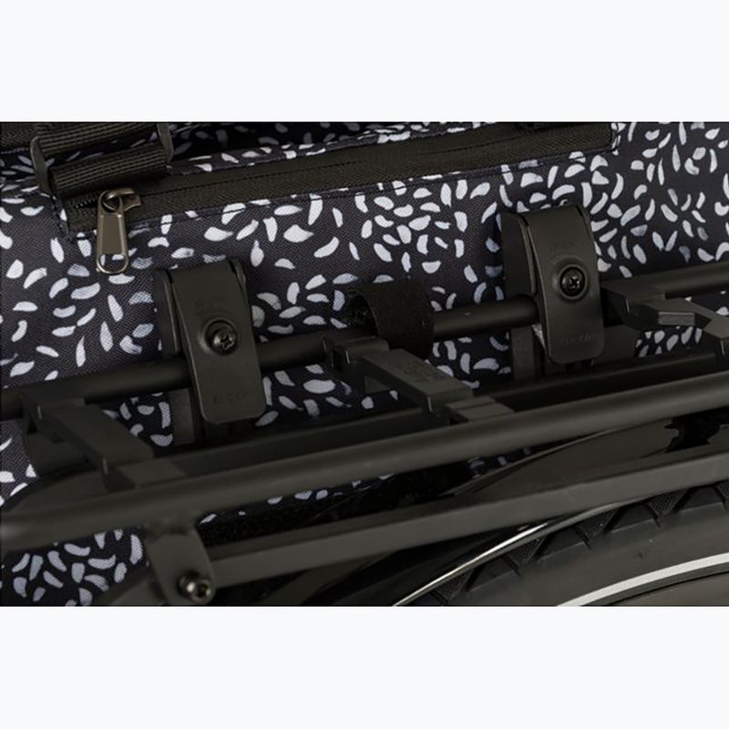 Torba rowerowa na bagażnik FastRider Nyla Shopper Single Bike Bag Trend Click'nGo 20 l flourish 12