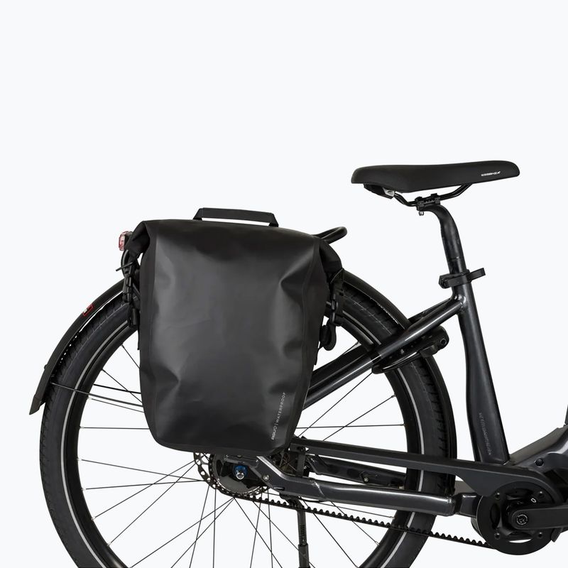 Sakwa rowerowa AGU Clean Single Bike Bag Click'nGo M 17 l black 4