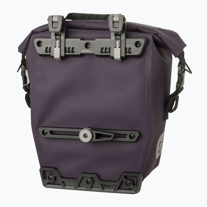 Sakwa rowerowa AGU Clean Single Bike Bag Click'nGo M 17 l purple velvet 2