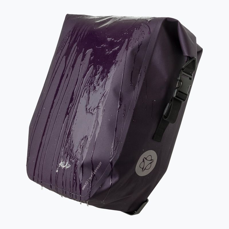 Sakwa rowerowa AGU Clean Single Bike Bag Click'nGo M 17 l purple velvet 4