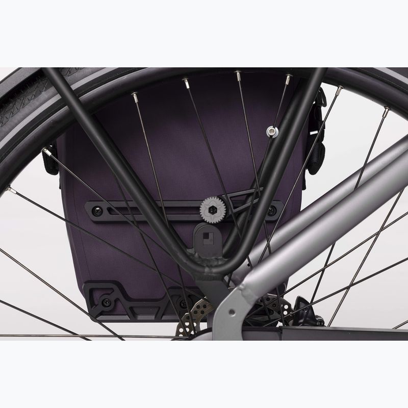 Sakwa rowerowa AGU Clean Single Bike Bag Click'nGo M 17 l purple velvet 9