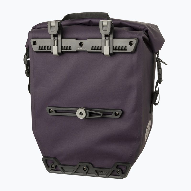 Sakwa rowerowa AGU Clean Single Bike Bag Click'nGo L 21 l purple velvet 2