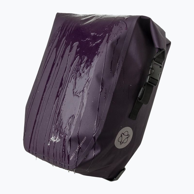 Sakwa rowerowa AGU Clean Single Bike Bag Click'nGo L 21 l purple velvet 4