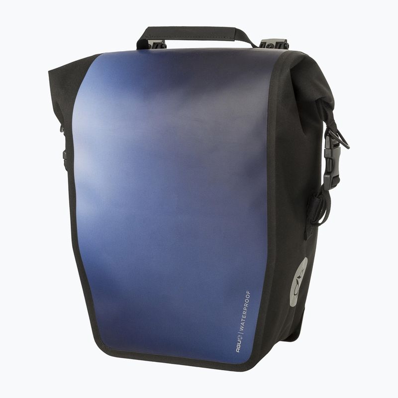Sakwa rowerowa AGU Clean Single Bike Bag Click'nGo M 17 l gradient blue
