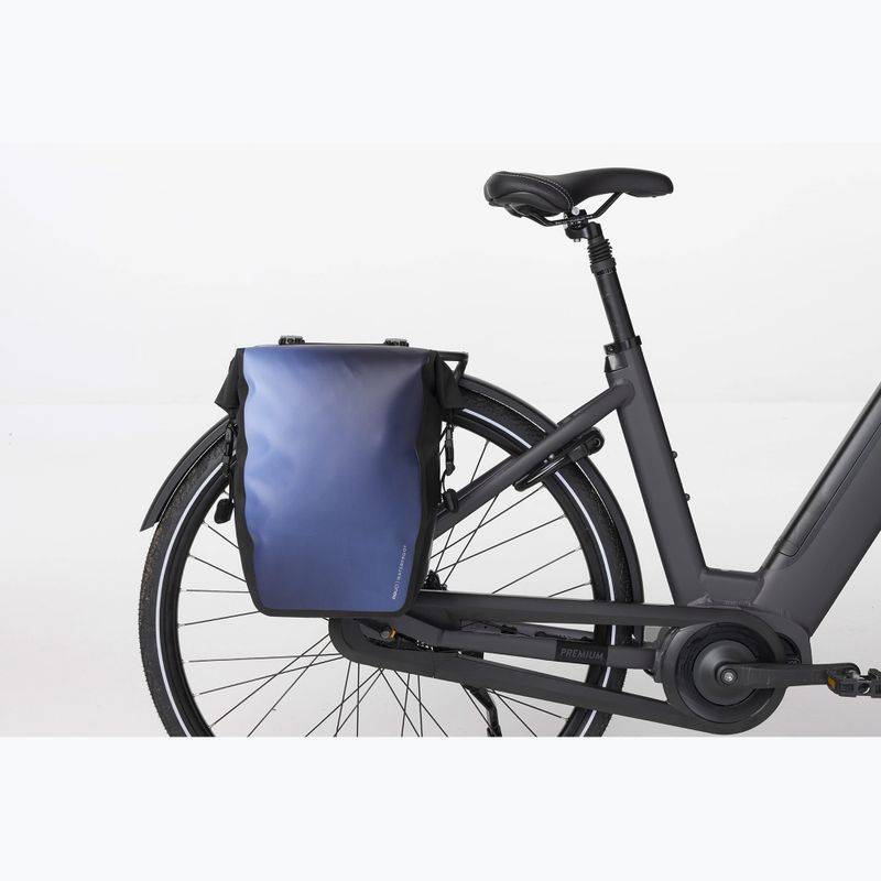 Sakwa rowerowa AGU Clean Single Bike Bag Click'nGo M 17 l gradient blue 5