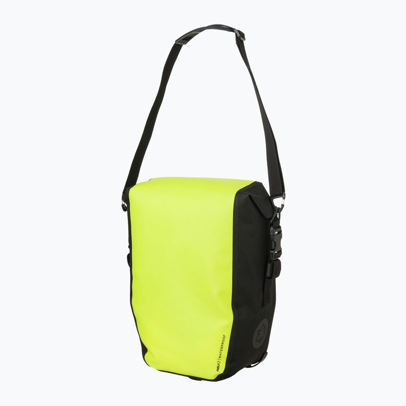 Sakwa rowerowa AGU Clean Single Bike Bag Click'nGo L 21 l neon yellow 2