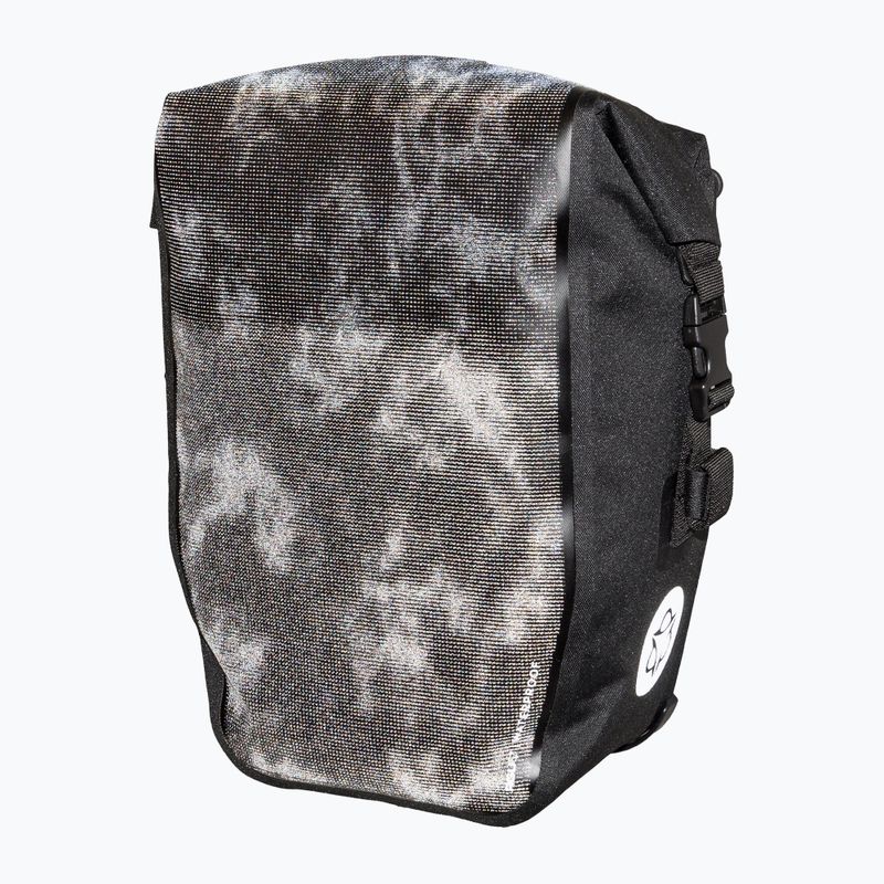 Sakwa rowerowa AGU Clean Single Bike Bag Click'nGo M 17 l reflective mist 2