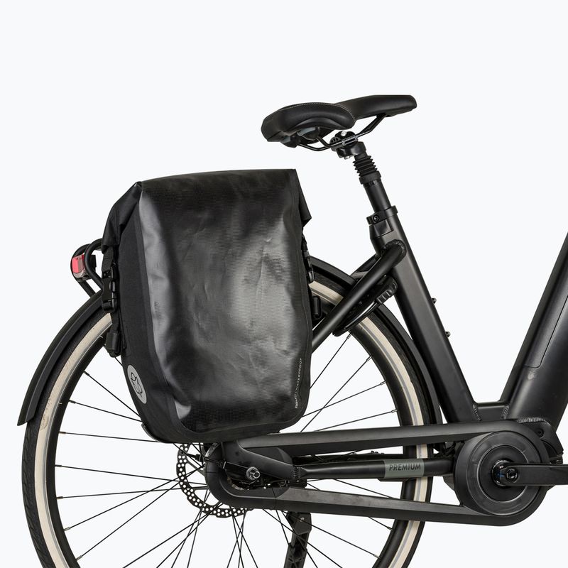 Sakwa rowerowa AGU Clean Single Bike Bag Click'nGo M 17 l reflective mist 5