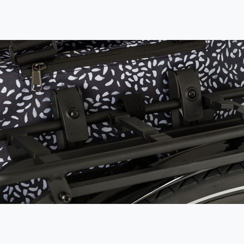 Torba rowerowa na bagażnik FastRider Nyla Shopper Single Bike Bag Trend Click'nGo 20 l lola flower 6