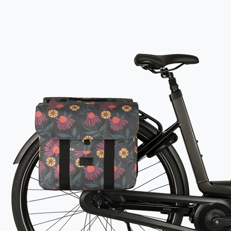 Sakwa rowerowa FastRider Nyla Double Bike Bag Trend 32 l lola flower 2