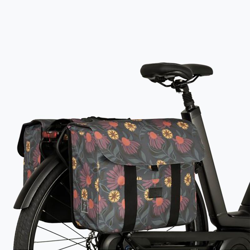 Sakwa rowerowa FastRider Nyla Double Bike Bag Trend 32 l lola flower 3
