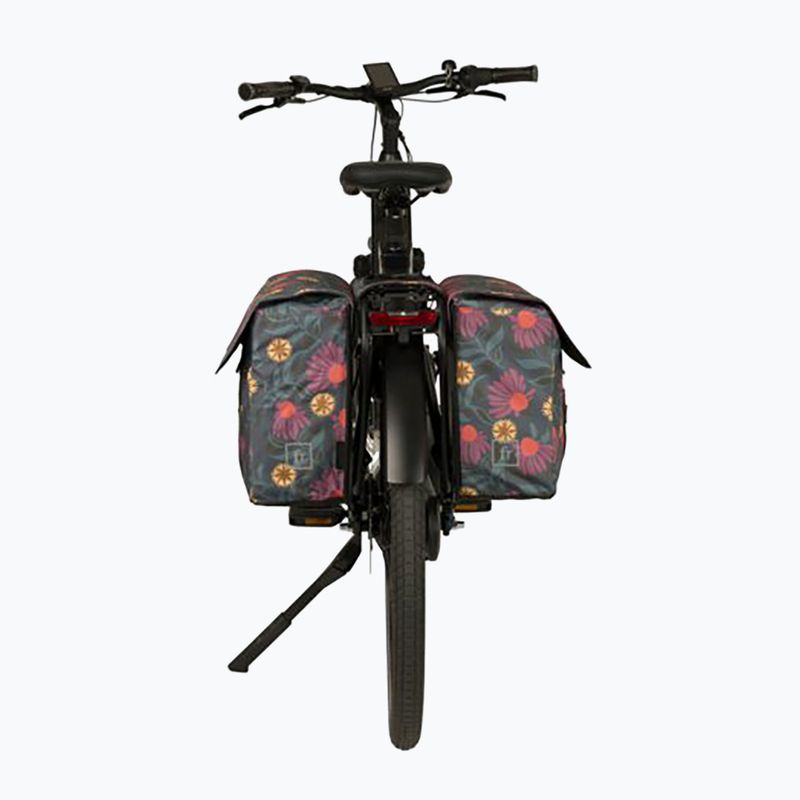 Sakwa rowerowa FastRider Nyla Double Bike Bag Trend 32 l lola flower 4