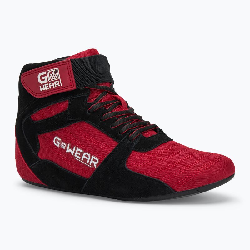 Buty treningowe męskie Gorilla Wear Pro High Tops red/black