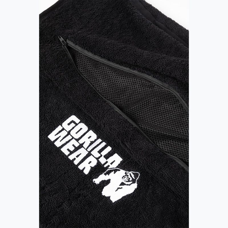 Ręcznik Gorilla Wear Zip Pocket Gym black 4