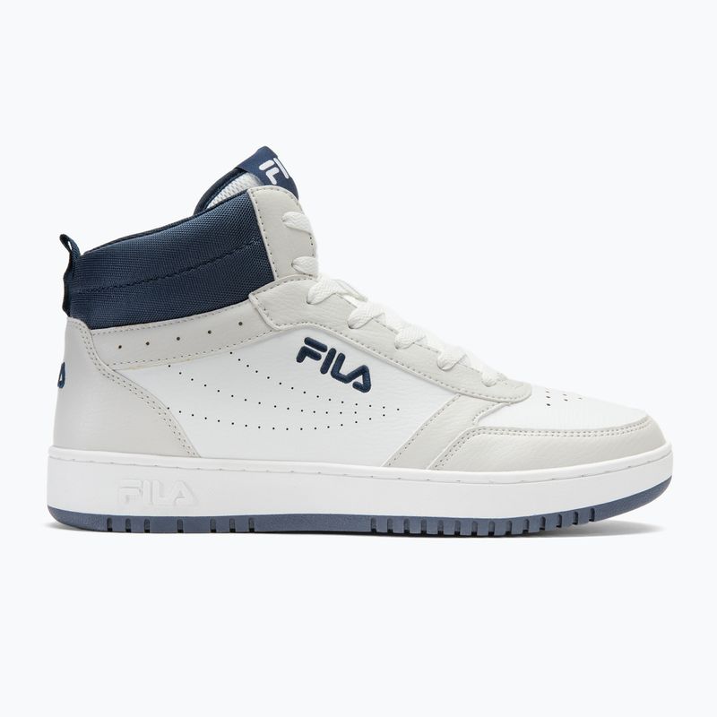 Buty męskie FILA Rega Mid white/fila navy 2