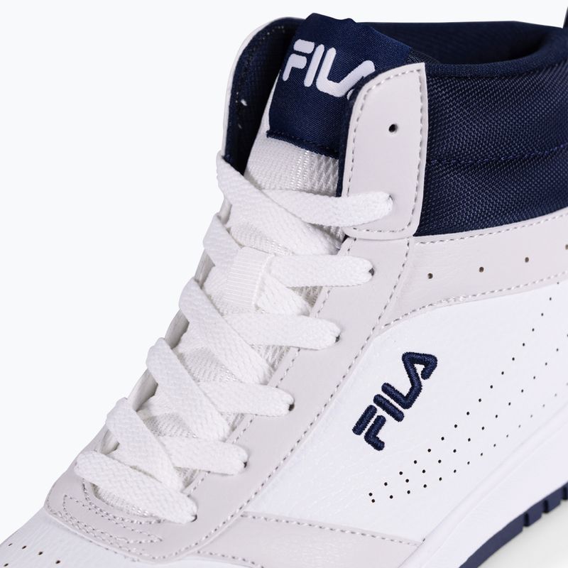 Buty męskie FILA Rega Mid white/fila navy 8