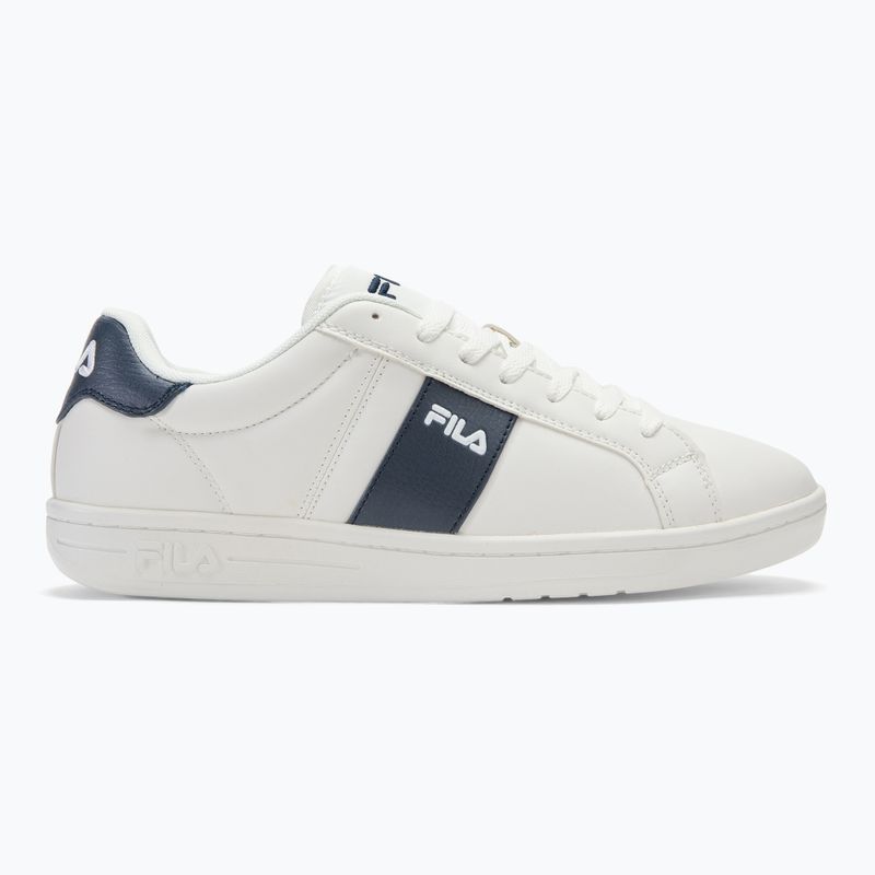 Buty męskie FILA Crosscourt Line white/fila navy 2