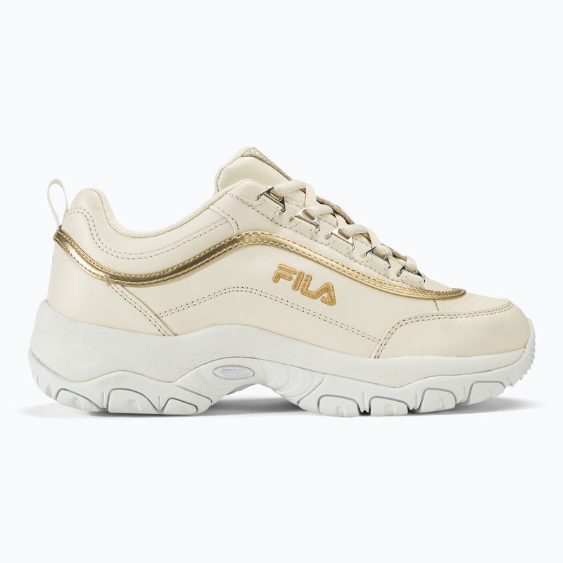 Buty damskie FILA Strada F marshmallow/gold 2