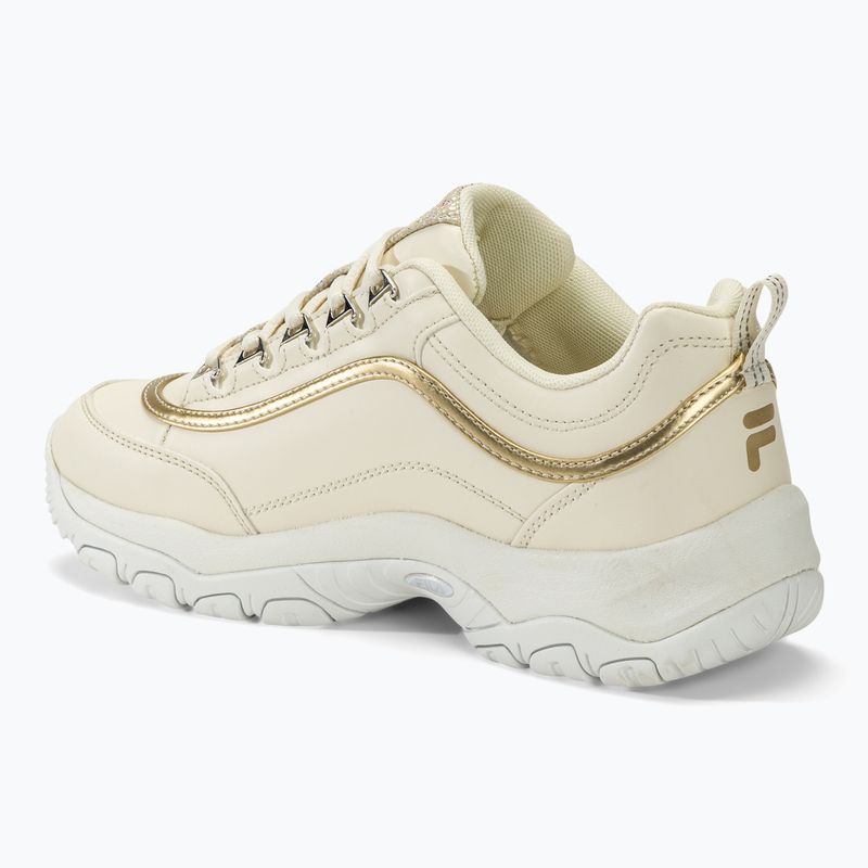 Buty damskie FILA Strada F marshmallow/gold 3