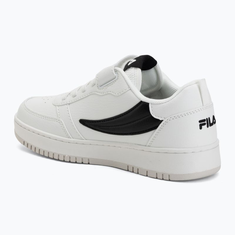 Buty dziecięce FILA Rega Nf Velcro white/black 3