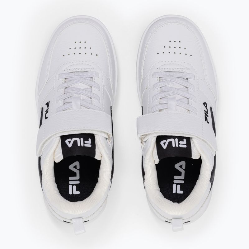 Buty dziecięce FILA Rega Nf Velcro white/black 5