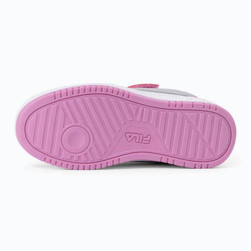 Buty dziecięce FILA Rega Nf Velcro white/moonlite mauve 6