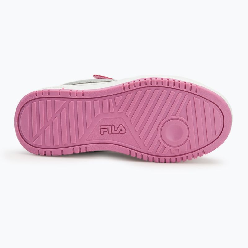 Buty dziecięce FILA Rega Nf Velcro white/moonlite mauve 4
