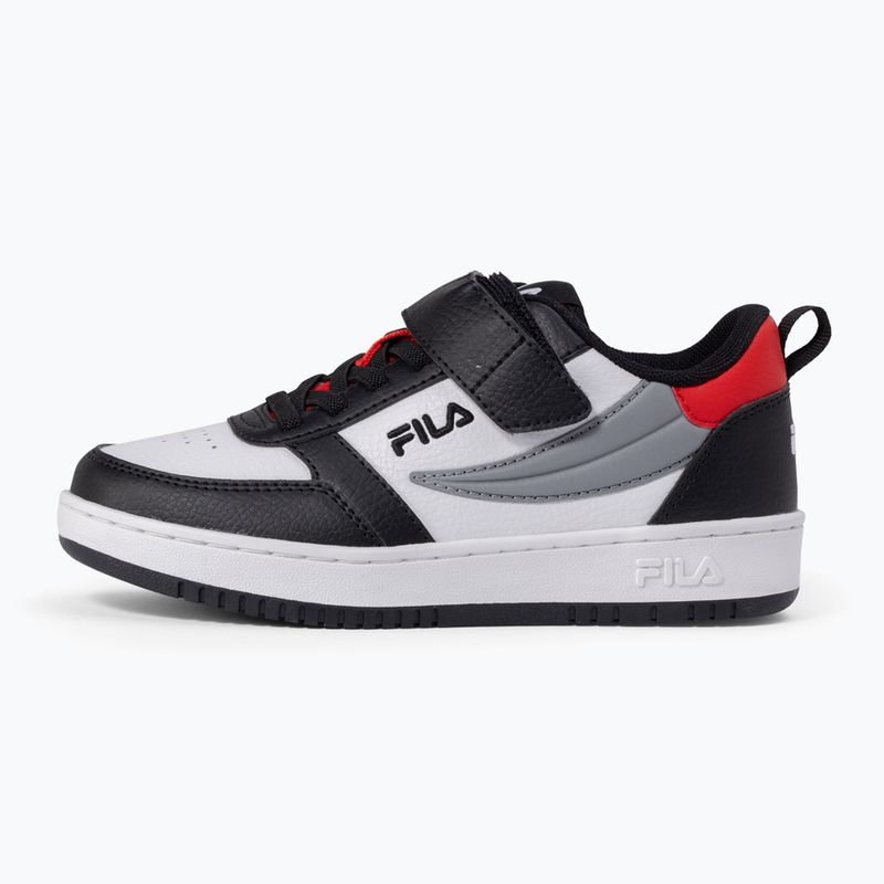 Buty dziecięce FILA Rega Nf Velcro white/black/fila red