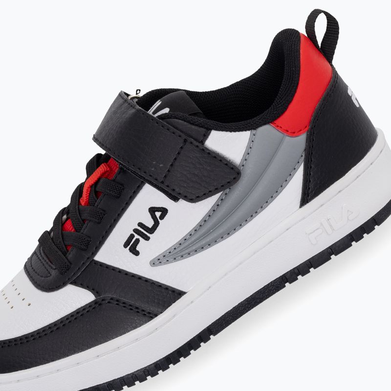 Buty dziecięce FILA Rega Nf Velcro white/black/fila red 5