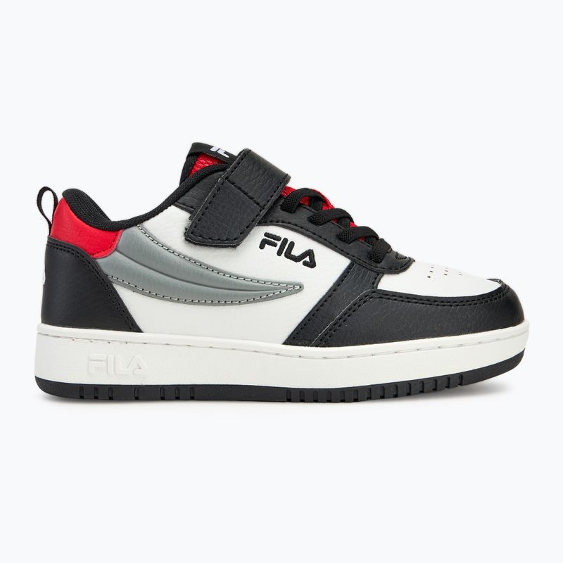 Buty dziecięce FILA Rega Nf Velcro white/black/fila red 2
